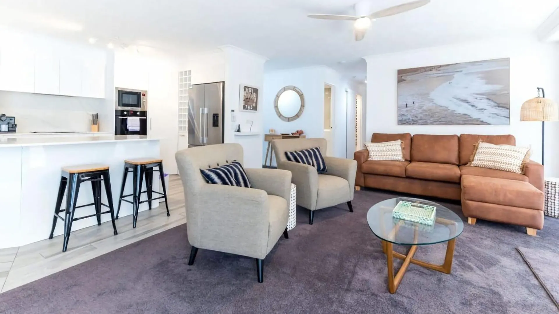Charming 2Br Ocean View Apartment Gold Coast Australia